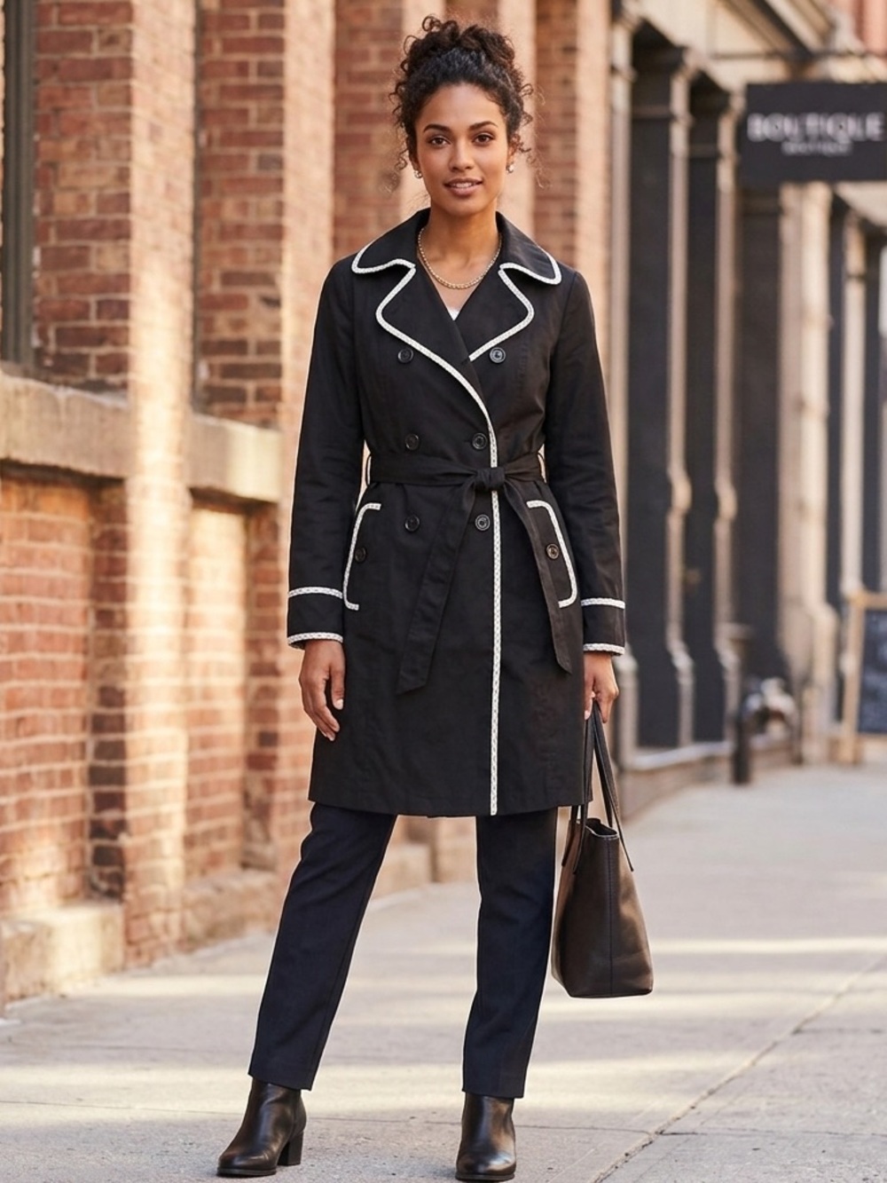 Merona trench coat